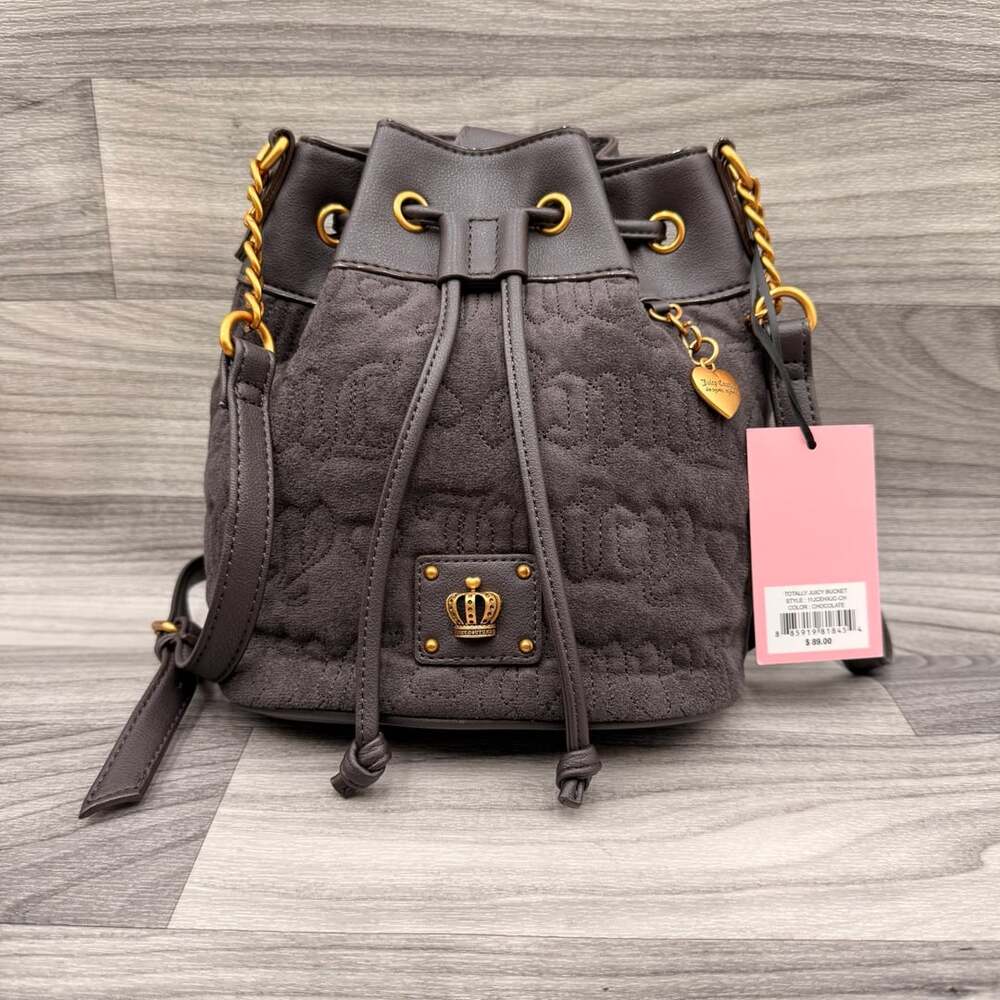 Juicy Couture Totally Juicy Bucket Bag Chocolate